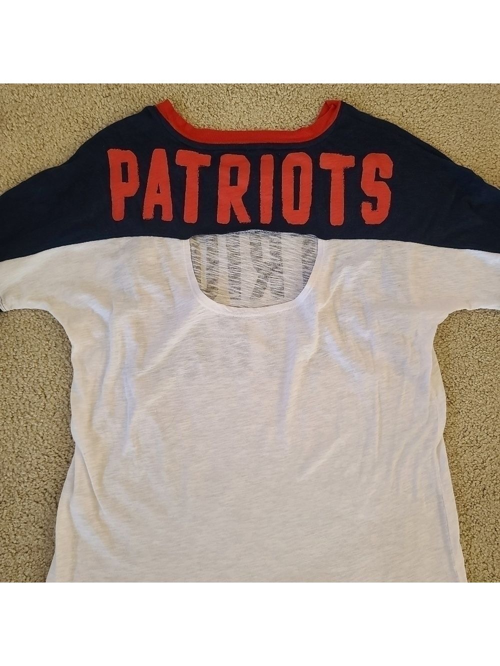 New England Patriots Burn Out Jersey - Picture 5 of 9